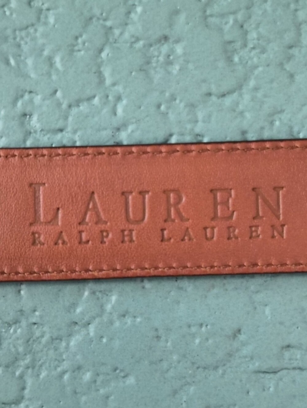 Lauren Ralph Lauren Italian Leather Brown Belt 1X Preppy Equestrian Quiet Luxury - Picture 7 of 11